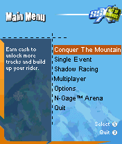 SSX Out of Bounds screenshot 5 for N-Gage